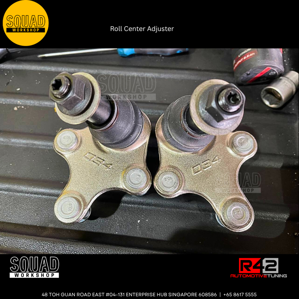 Skoda Octavia 1.4 undergoing 100K refresh with Bilstein B12 suspension, timing belt, walnut blasting, and Goodridge brake hose upgrade at Squad Workshop Singapore