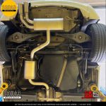 Remus exhaust installed on Volkswagen Golf GTI Mk5 with rear muffler and catback system